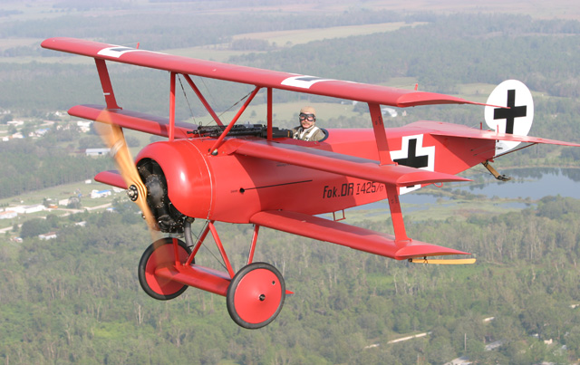 1917 Fokker DR-1 Flight | Fantasy of Triplane